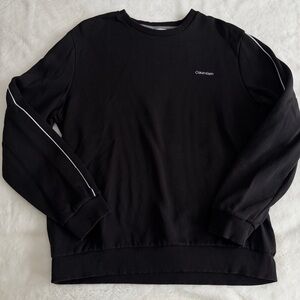 Calvin Klein Men’s Black Crewneck Sweatshirt Size XL